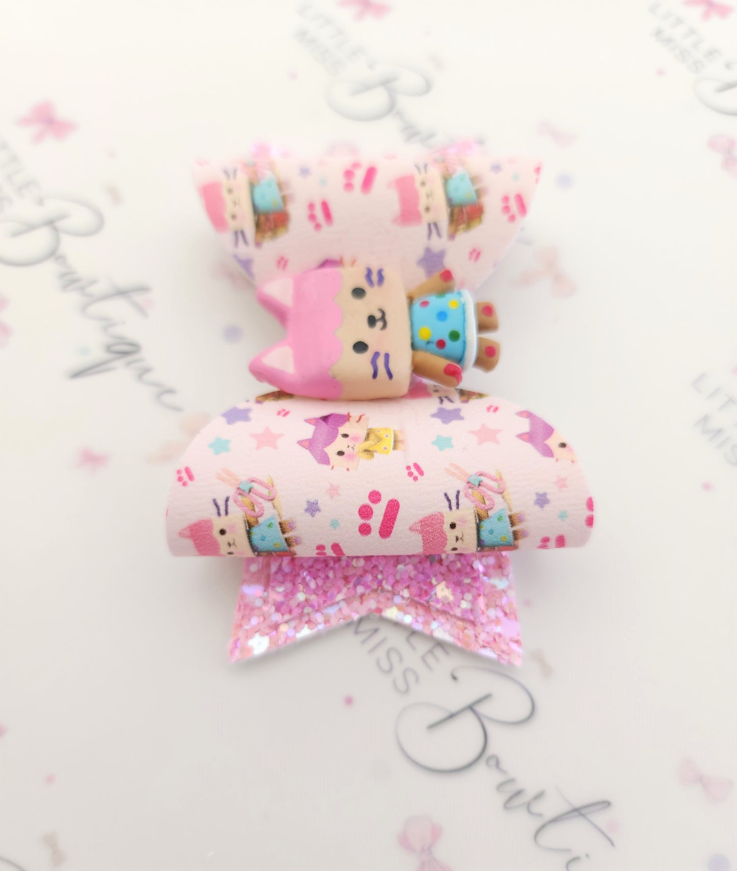Gabby Inspired Clay Bows (6 characters/options)