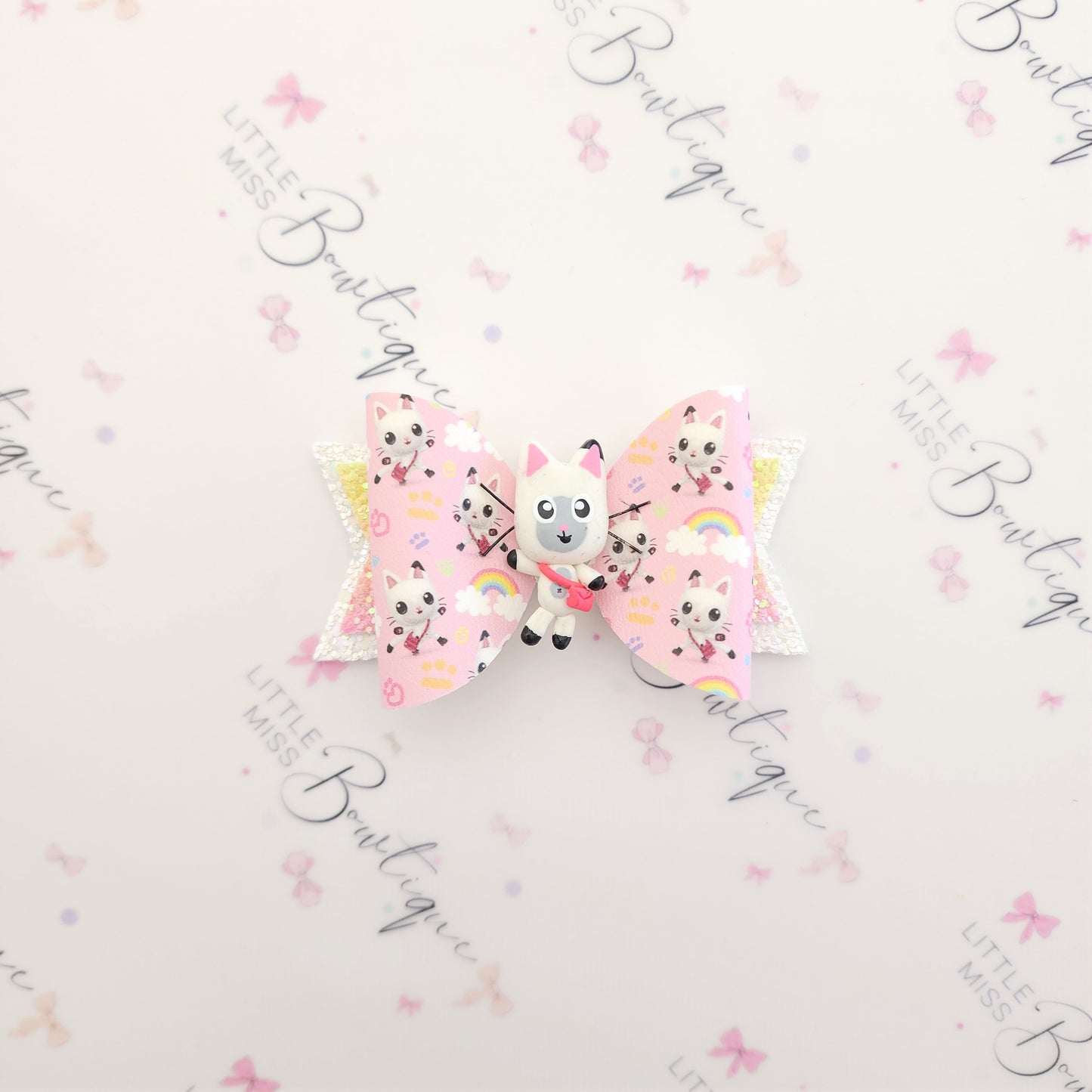 Gabby Inspired Clay Bows (6 characters/options)