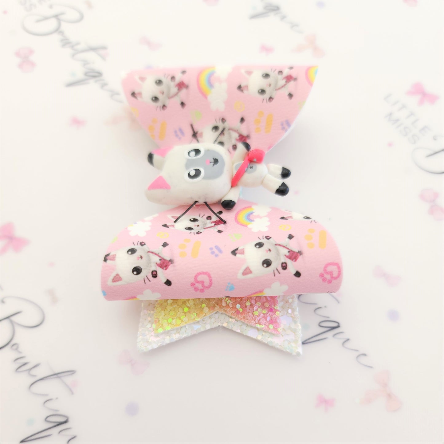 Gabby Inspired Clay Bows (6 characters/options)