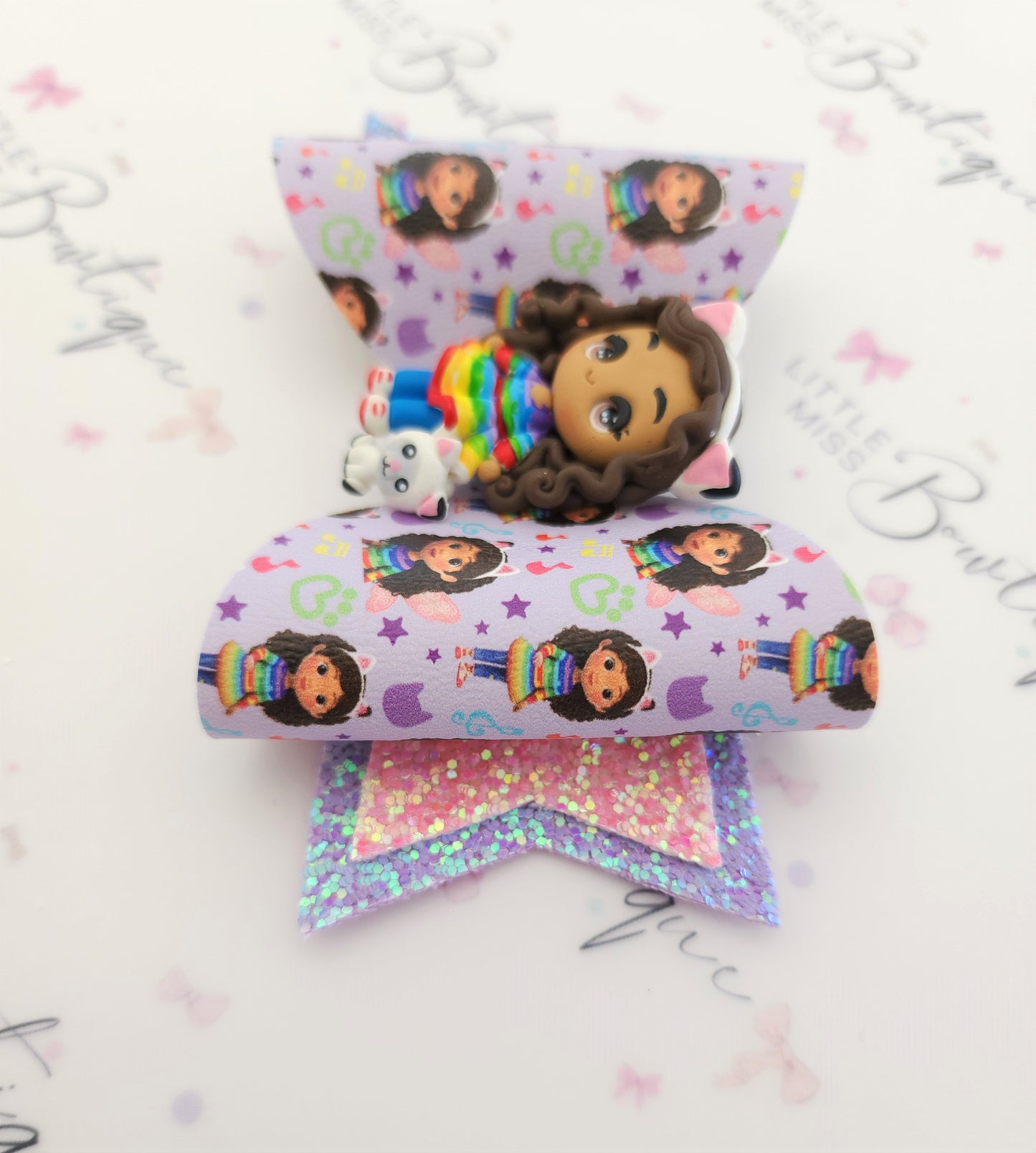 Gabby Inspired Clay Bows (6 characters/options)