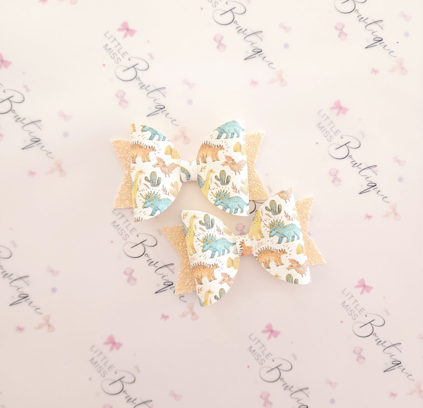 Back to Basics Dinosaur Bows
