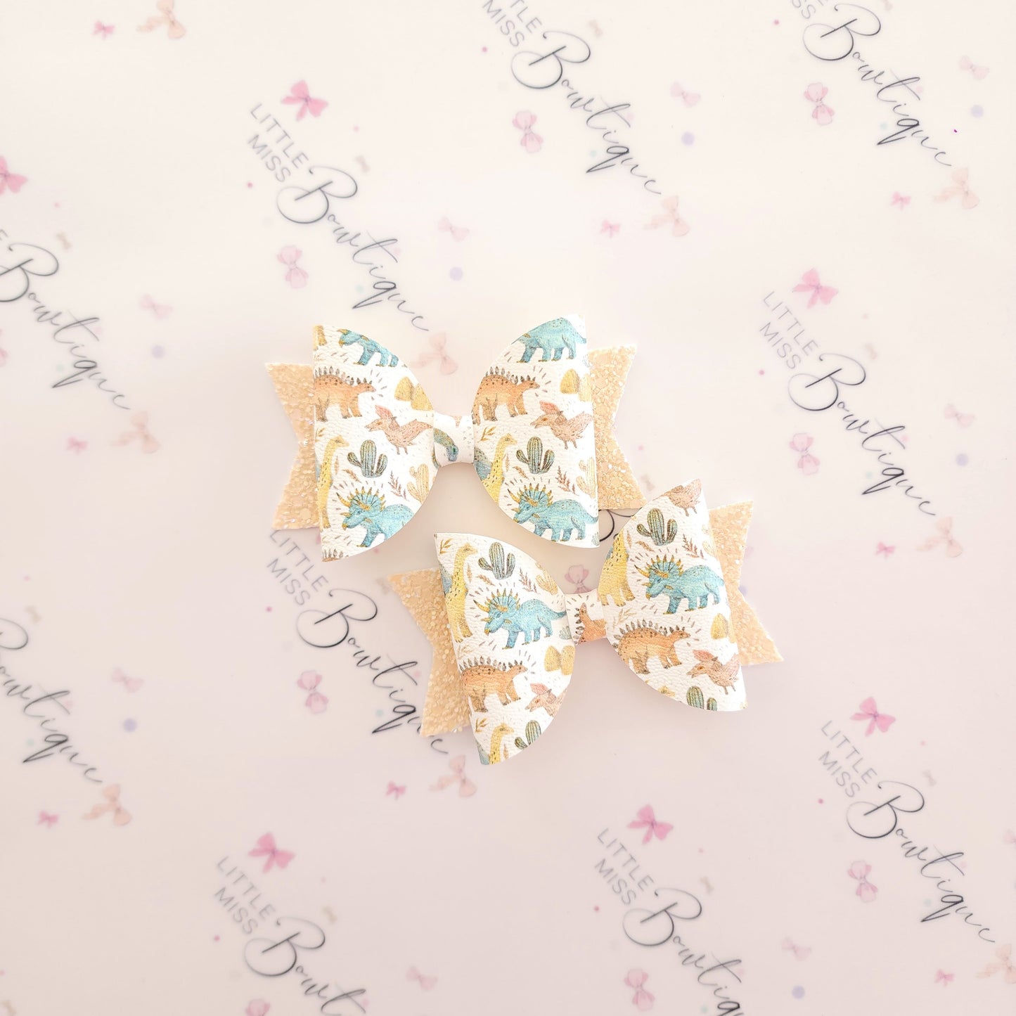 Back to Basics Dinosaur Bows