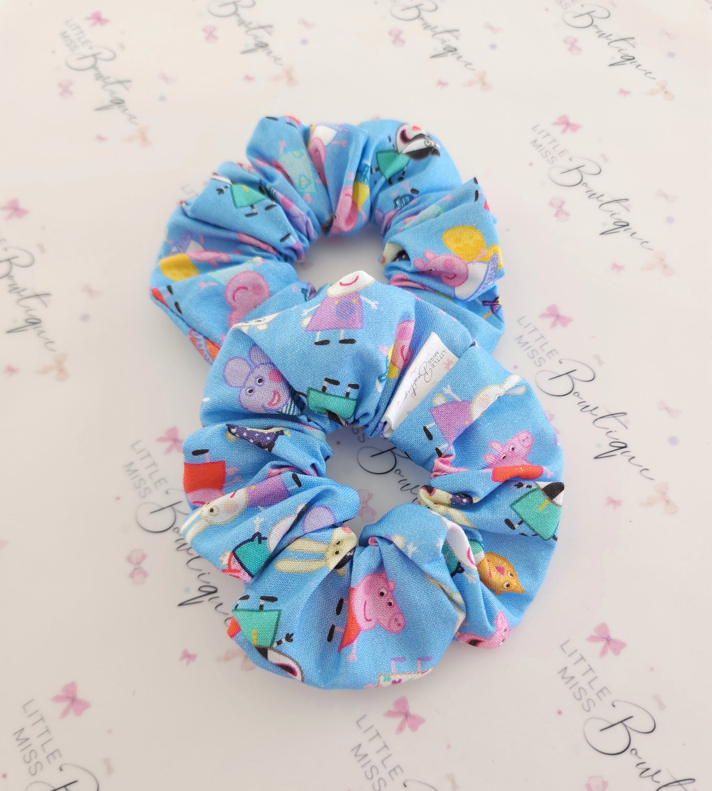 Peppa Pig Hair Bow and Scrunchie