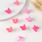 Pink Butterfly Clips 9pk