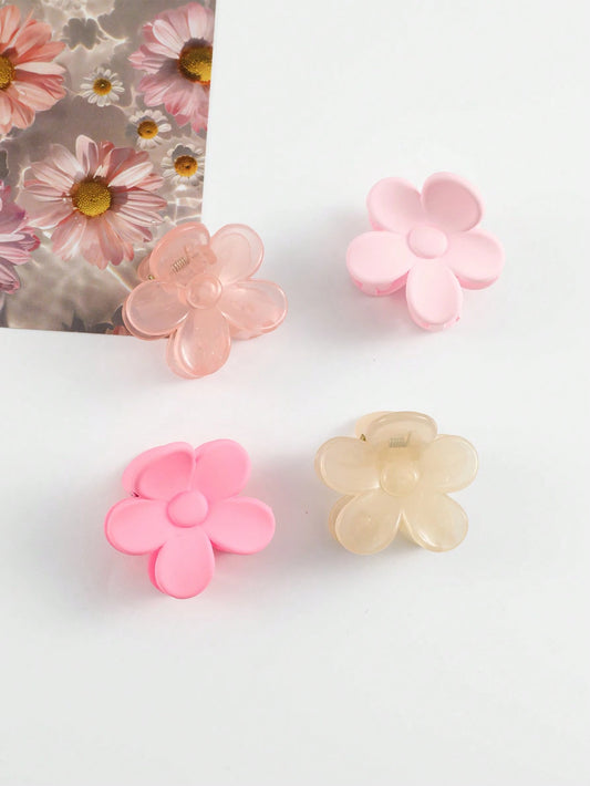 Pink Small Daisy Claws (4pk)