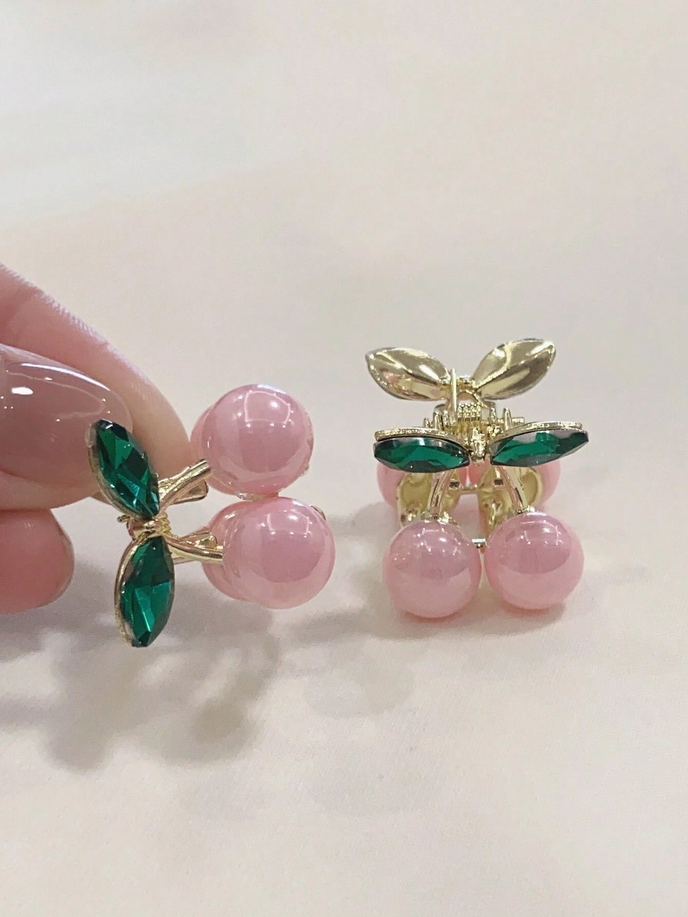 Cherry Mini Claw Clips (2 Colours)