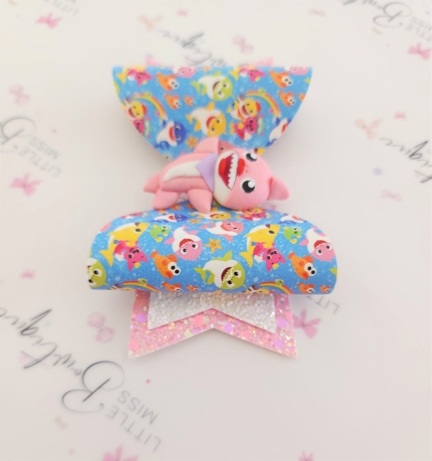 Pink Shark Bow