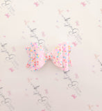 Pink Glitter Confetti Bows