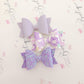 Purple Floral Trio