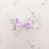 Purple Floral Trio