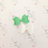 Green Embossed Duo