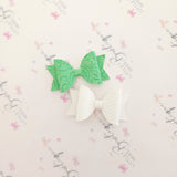 Green Embossed Duo