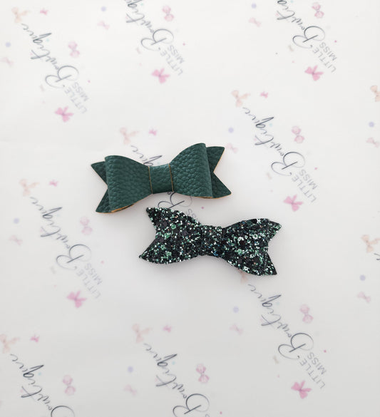 Green Indie Bows