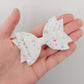 White Confetti Bows