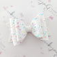 White Confetti Bows