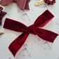 Burgundy School Bows