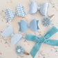 Light Blue School Bows