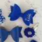 Royal Blue School Bows
