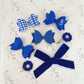 Royal Blue School Bows