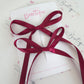 Satin Bows