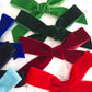 Velvet Ribbon Bows - Multiple Colours