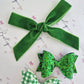 Bright Green School Bows