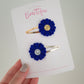 Royal Blue School Bows