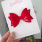 Red School Bows