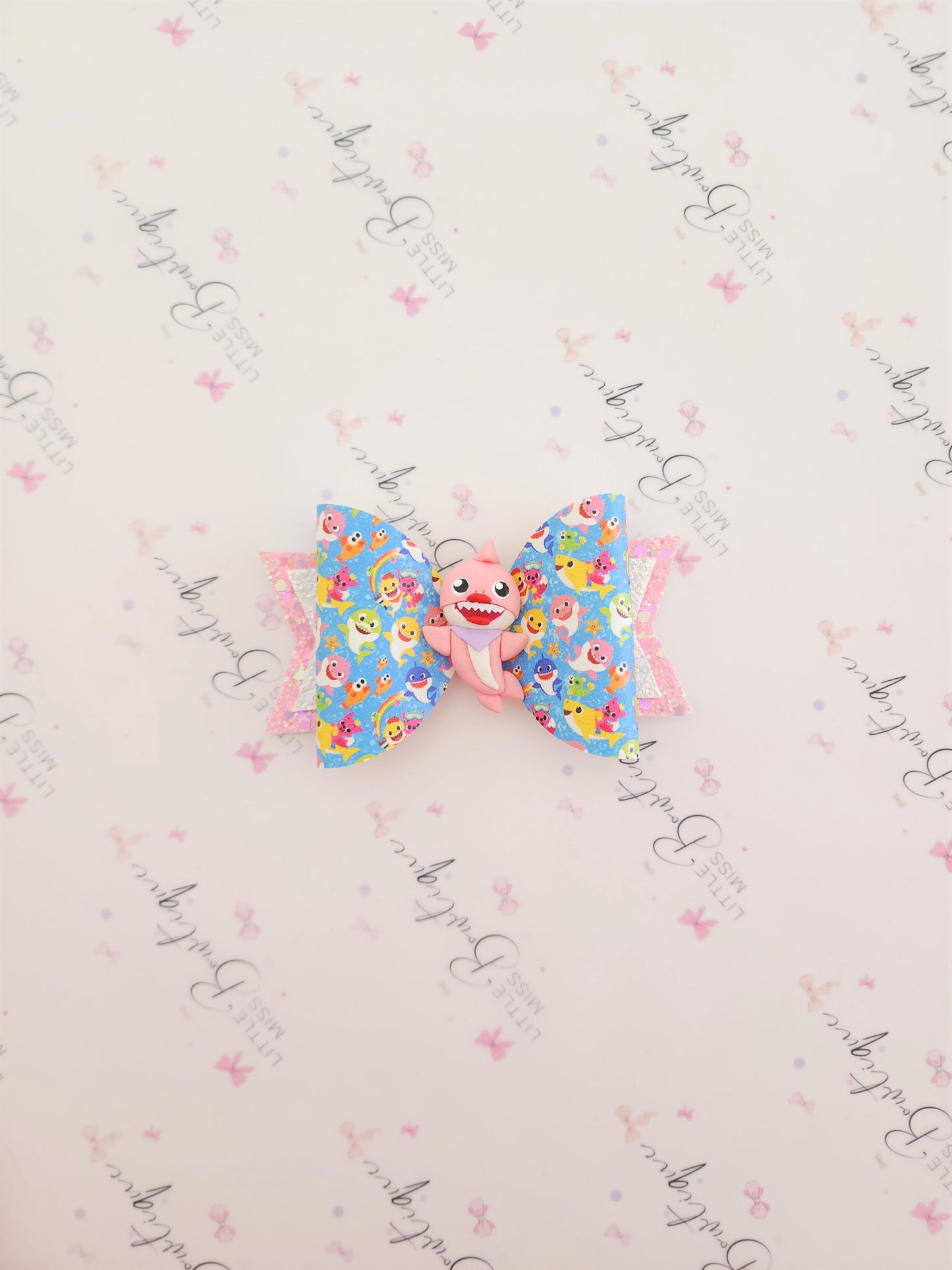 Pink Shark Bow