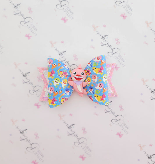 Pink Shark Bow