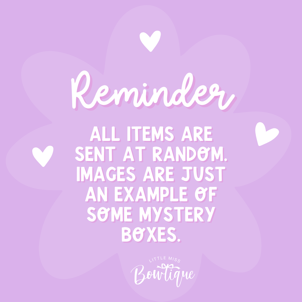 Mystery Claw Clip Boxes