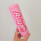 Personalised Pink Tumbler