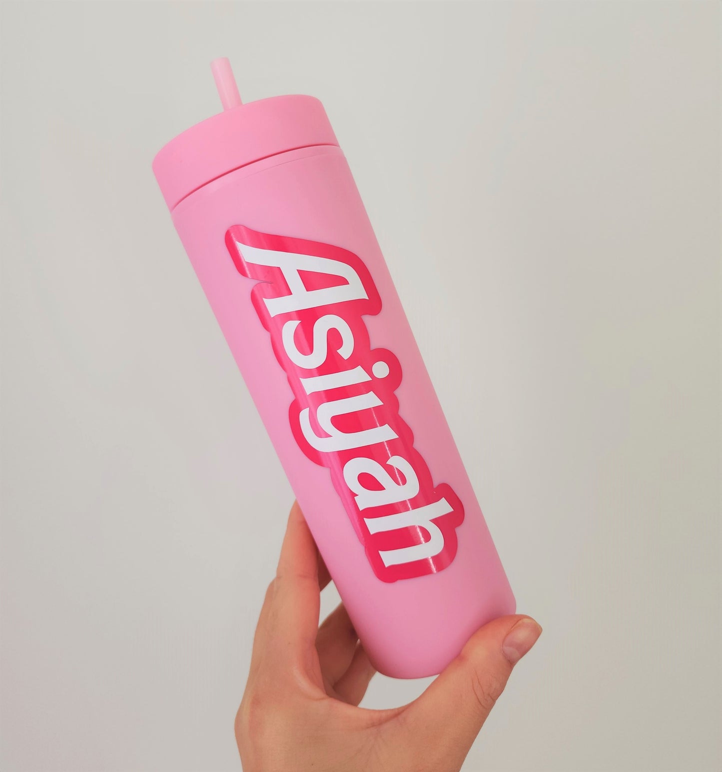 Personalised Pink Tumbler
