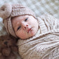 Cable Knit Baby Turban