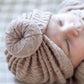 Cable Knit Baby Turban