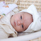 Ribbed Bow Baby Turban (8 colours)