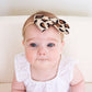 Leopard Corduroy Fabric Bow