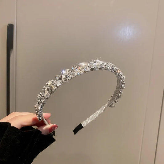 Iridescent Rhinestone Headband
