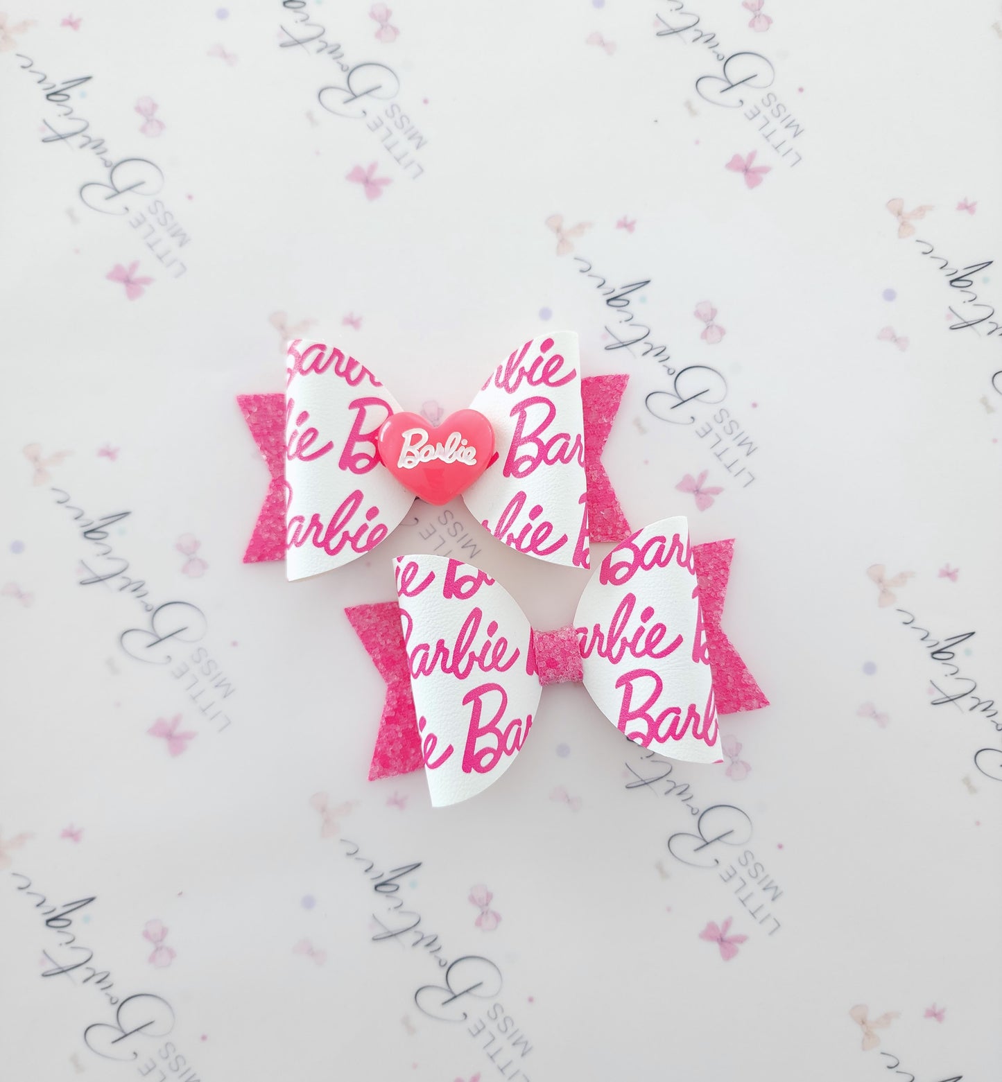 Pink Doll Hair Bow