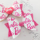 Pink Doll Hair Bow