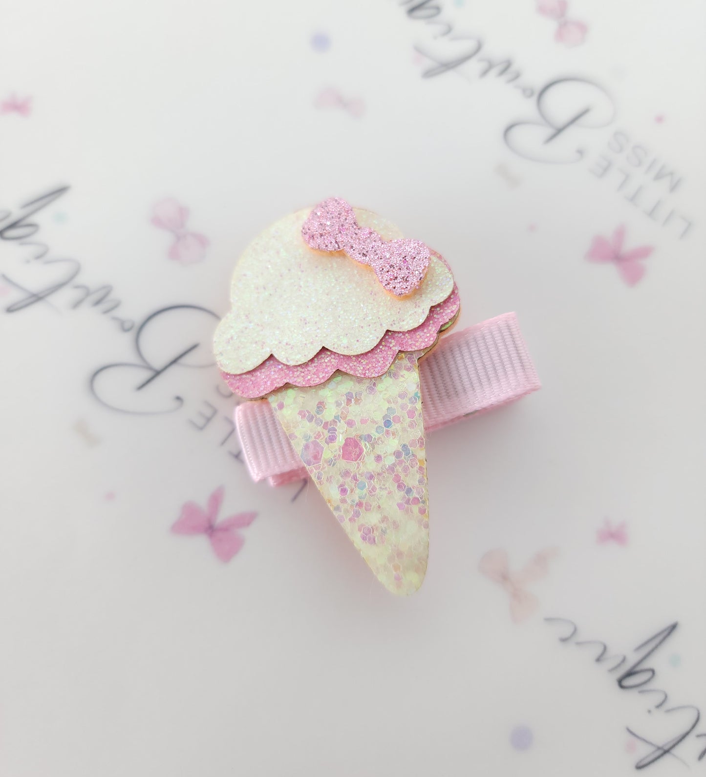 Ice Cream Felt Clips