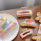 Bright Rainbow Claw Clips