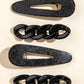 Chain Fringe Clips 2pk (2 Colours)