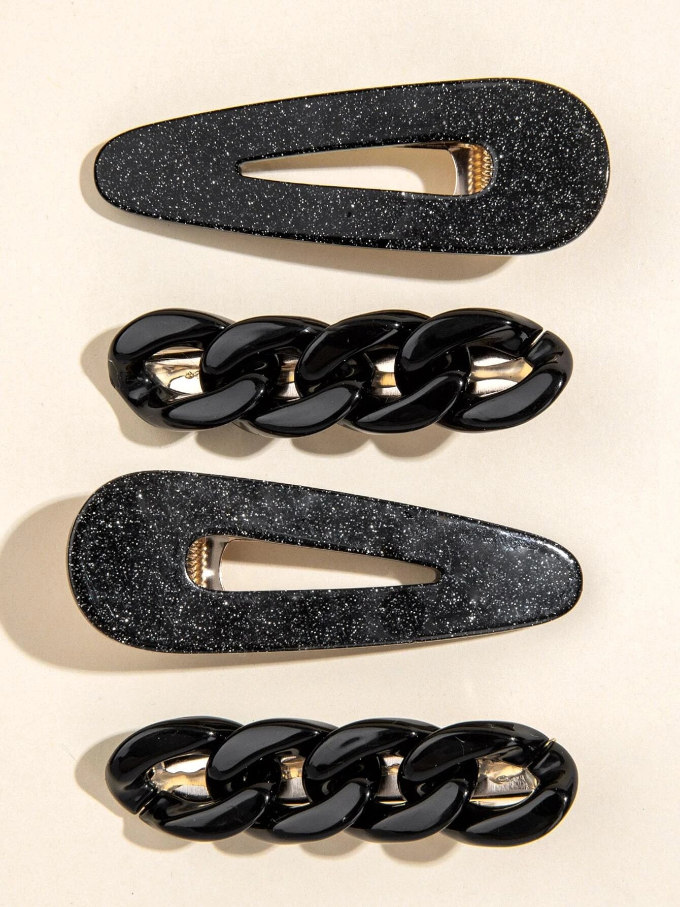 Chain Fringe Clips 2pk (2 Colours)