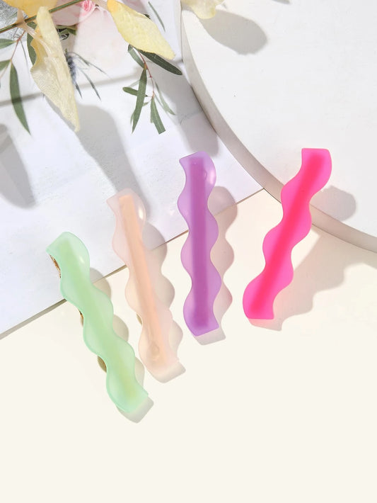 Bright Summer Fringe Clips