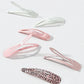 Leopard Snap Clip Sets (2 colours)
