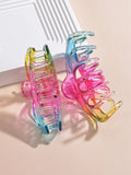 Rainbow Perplex Claw Clips