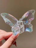 Butterfly Iridescent Claw Clip - Large