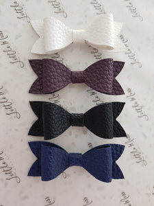 Everyday Leatherette Bows