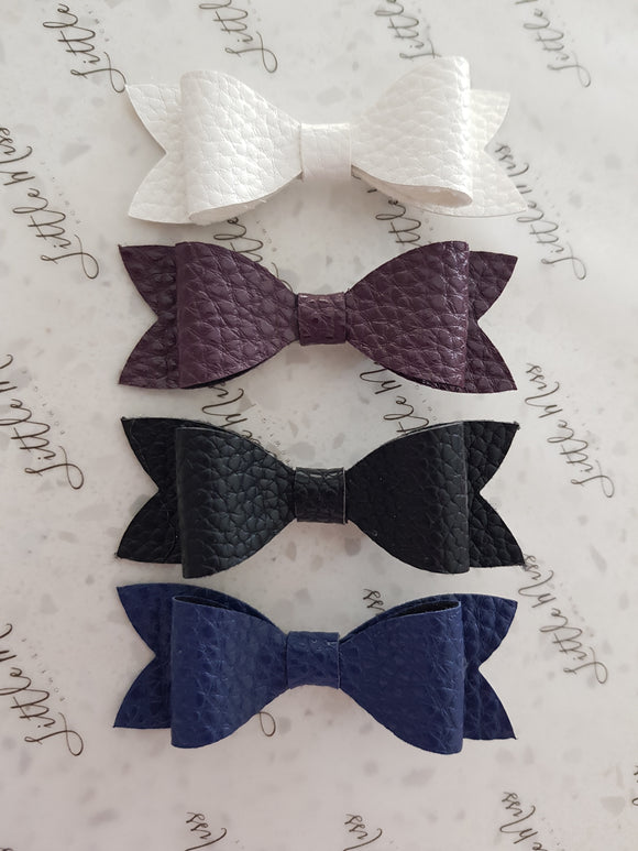 Everyday Leatherette Bows
